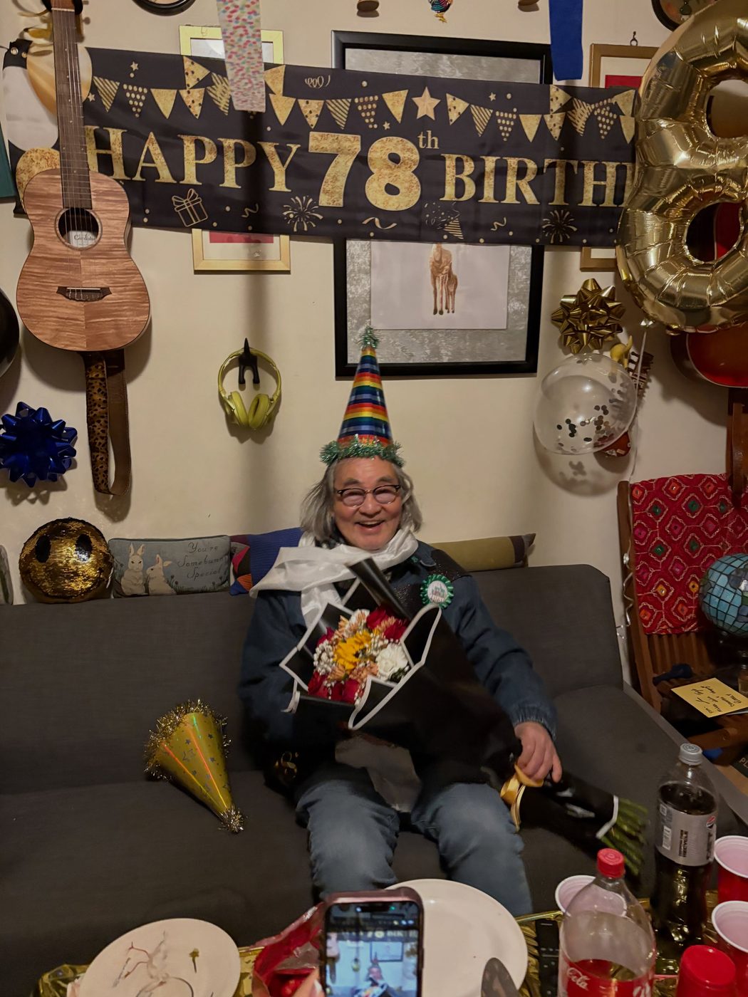 ‘HAPPY 78 BIRTHDAY’. 인스타그램 2026년 7월